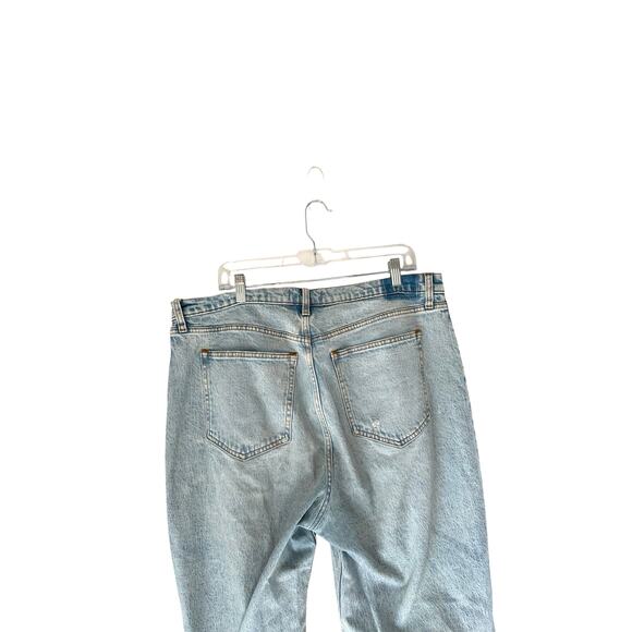 Abercrombie & Fitch Curve Love High Rise The '90s Relaxed Straight Jean Size 16 - Picture 6 of 10